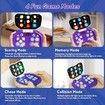 Handheld Games, Light Up Electronic Fast Press Game, Puzzle Sensory Toys, Fidget Games Travel Toys for Boys Girls Birthday Gifts, Purple