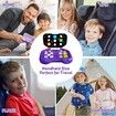 Handheld Games, Light Up Electronic Fast Press Game, Puzzle Sensory Toys, Fidget Games Travel Toys for Boys Girls Birthday Gifts, Purple