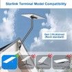Starlink Gen 3 Mount,66cm Wall Mount/Roof Mount Compatible with V3 Starlink Standard Dish,Adjustable Mounting Kit