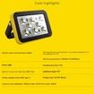 COB LED Magnetic Outdoor Work Light 3-Level Dimming Red & Blue Flash Portable Multi-Functional Camping Night Market & Emergency Use