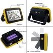 COB LED Magnetic Outdoor Work Light 3-Level Dimming Red & Blue Flash Portable Multi-Functional Camping Night Market & Emergency Use