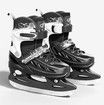 Adjustable skates Figure skates for men and women, black size XL fits foot length 265-295 mm (reference).