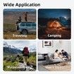 Starlink Mini Case Cover,Luquid Silicone Protective Case for Mini Starlink Dish Antenna Protector Black with Anti-Reflection Sticker
