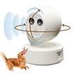 Anti Barking Device Dog Bark Deterrent Simulated Surveillance Camera Bark Control Device Dummy Security Dogs Silencer Indoor Outdoor(White)