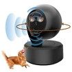 Anti Barking Device Dog Bark Deterrent Simulated Surveillance Camera Bark Control Device Dummy Security Dogs Silencer Indoor Outdoor(Black)