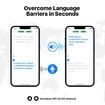 AI Language Translator Earbuds,OWS Real-Time 3-in-1 Translation Earbuds 144 Languages & Accents,Translation Device for Travel Business Learning,White