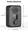 Anti Barking Device Ultrasonic Dog Barking Silencer Rechargeable 3 Modes Indoor Outdoor Pet Human Friendly Type C Power
