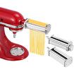Pasta Maker Attachments Set for all KitchenAid Stand Mixer, including Pasta Sheet Roller, Spaghetti Cutter, Fettuccine Cutter