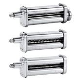 Pasta Maker Attachments Set for all KitchenAid Stand Mixer, including Pasta Sheet Roller, Spaghetti Cutter, Fettuccine Cutter