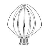 K45WW Wire Whip Attachment for KitchenAid 4.5 5 Quart Tilt Head Stand Mixer, Stainless Steel Whisk for Kitchen Aid Mixer Accessory Replacement Parts