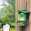 Bird Feeder with Camera, AI Birds Identification, Solar Powered, Live View, Instant Alerts, Capture Bird Videos, 2K HD Camera