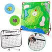 Golf Chipping Game with Sticky Balls fun Game Mat Indoor OutdoorGolf Game Set For Family Kids Outdoor Indoor