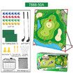 Golf Chipping Game with Sticky Balls fun Game Mat Indoor OutdoorGolf Game Set For Family Kids Outdoor Indoor