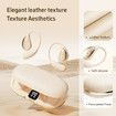 AI Language Translator Earbuds,144 Languages Bluetooth Translator Device, Two Way Translator Earphones for Language Learning Travel Business,Beige