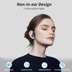 AI Language Translator Earbuds,144 Languages Bluetooth Translator Device, Two Way Translator Earphones for Language Learning Travel Business,Black