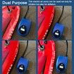 Electric Air Pump Portable Electric Air Pump 20PSI High Pressure Air Compressor Inflation Deflation 7 Nozzles for Inflatable Boat Surfboard Stand-up Paddle