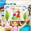 4 Pack Trifold Poster Board Set Kids White Corrugated Project Boards Science Fair School Projects Event Displays Business Presentations