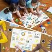 4 Pack Trifold Poster Board Set Kids White Corrugated Project Boards Science Fair School Projects Event Displays Business Presentations
