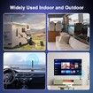 TV Antenna Indoor Antenna for Smart TV for Long Range Reception and All Smart TVs HD Digital Antenna with Amplifier Signal Booster Support 4K 1080P