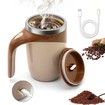 Automatic Magnetic Stirring Coffee Mug,Self Stirring Coffee Mug,Rechargeable Automatic Stirring Coffee Mug,Electric High Speed Mixing Cup