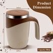 Automatic Magnetic Stirring Coffee Mug,Self Stirring Coffee Mug,Rechargeable Automatic Stirring Coffee Mug,Electric High Speed Mixing Cup