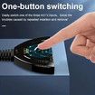 HDMI Switch 3 Port,4K HDMI Splitter 3 in 1 Out for HDTV,HDMI 3 Port Video switcher with Status Indicator,for DVD,STB,PC,DV,DLP Video Projector