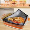 BBQ Blanket for Resting Meat,BBQ Brisket Blanket Meat Resting Blanket,Reusable Smoker Grilling Meat Insulated Resting Bag (45cm)