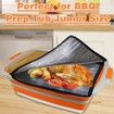 BBQ Blanket for Resting Meat,BBQ Brisket Blanket Meat Resting Blanket,Reusable Smoker Grilling Meat Insulated Resting Bag (38cm)