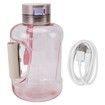 1500ml MAX Hydrogen Water Bottle, Hydrogen Water Generator with SPE/PEM Technology Pink