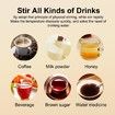 Self-stirring Coffee Mug Magnetic Stirring Cup Rechargeable Automatic Mixing Cup w/LCD Thermometer