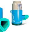 Turntable Drinking Game for Party, Randomized Beer Shotguns Party Game, Fun Bachelor Party Gift for BBQ Pregame