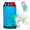 Turntable Drinking Game for Party, Randomized Beer Shotguns Party Game, Fun Bachelor Party Gift for BBQ Pregame
