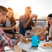 Turntable Drinking Game for Party, Randomized Beer Shotguns Party Game, Fun Bachelor Party Gift for BBQ Pregame
