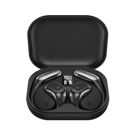 Translation Earbuds Real Time, AI Translator Earbuds Support 144 Languages, Language Translator Earbuds for Android iOS, for Travel Business (Black)