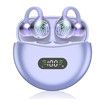 AI Translation Earbuds Real Time, Two Way 144 Languages Translator Earbuds Device for iOS Android, Wireless AI Headphones for Business Travel,Purple