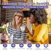 AI Translation Earbuds Real Time, Two Way 144 Languages Translator Earbuds Device for iOS Android, Wireless AI Headphones for Business Travel,Purple