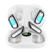 AI Language Translation Earbuds, AI Wireless Translator Earbuds Real Time for 144 Languages, Bluetooth 5.4 Headphones for Travel Business (White)