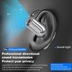 AI Language Translation Earbuds, AI Wireless Translator Earbuds Real Time for 144 Languages, Bluetooth 5.4 Headphones for Travel Business (Black)