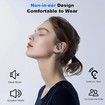 AI Language Translation Earbuds, AI Wireless Translator Earbuds Real Time for 144 Languages, Bluetooth 5.4 Headphones for Travel Business (Black)