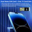 I15 Pro Max 5G phone 16GB RAM 1TB ROM Android 12.0 Max 128G  6.54Inch Screen 5MP 16MP Camera 5000mAh Battery Dual Sim Card Mobile Smart Phone Col.Purple