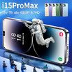 I15 Pro Max 5G phone 16GB RAM 1TB ROM Android 12.0 Max 128G  6.54Inch Screen 5MP 16MP Camera 5000mAh Battery Dual Sim Card Mobile Smart Phone Col.Purple