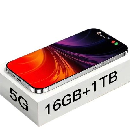 I15 Pro Max 5G phone 16GB RAM 1TB ROM Android 12.0 Max 128G  6.54Inch Screen 5MP 16MP Camera 5000mAh Battery Dual Sim Card Mobile Smart Phone Col.White