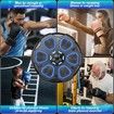 Boxing Machine, Music Boxing Machine Punching Training Equipment for Men Women and Kids, Electronic Smart Bluetooth Training Machines