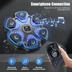 Music Boxing Machine, Boxing Machine Wall Mounted Music with Gloves, Electronic Boxing Target for Adults, Smart Boxing Training Equipment