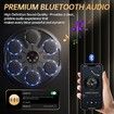Music Boxing Machine, Music Punching Machine, Smart Bluetooth Boxing Equipment with Gloves, Boxing Machine Wall Mounted Music