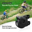 Bicycle Tow For Kids Retractable Bicycle Strap And Tow Rope Foldable Bicycle Traction Rope Compact Portable For Outdoor Family