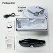 AI Translation Smart Bluetooth Glasses Wireless Bluetooth Headset Real-time Multi-Chinese Translation Headphones