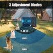 2 Pack Dog Bark Deterrent Devices Ultrasonic Anti Barking Auto Dog Barking Silencer Rechargeable Control with 3 Modes for Indoor Outdoor