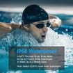 Bone Conduction Headphones for Swimming MP3 Play Built in 32G Memory,Open-Ear Wireless Bluetooth Headphones with Mic