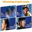 Bone Conduction Headphones Open Ear Wireless Bluetooth Sport Headphones with Built in Mic Sweatproof Waterproof Headset for Swimming,Sports